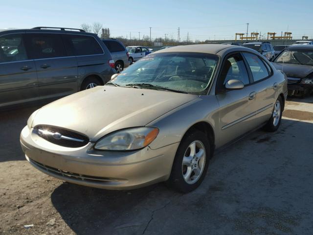 1FAFP55U11A214981 - 2001 FORD TAURUS SES GOLD photo 2