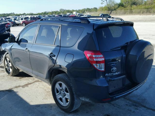 2T3ZF4DV9AW050105 - 2010 TOYOTA RAV4 GRAY photo 3