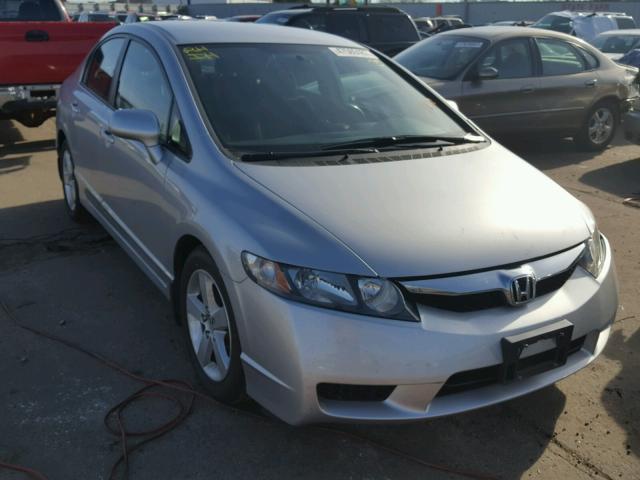 19XFA1F65AE059353 - 2010 HONDA CIVIC SILVER photo 1