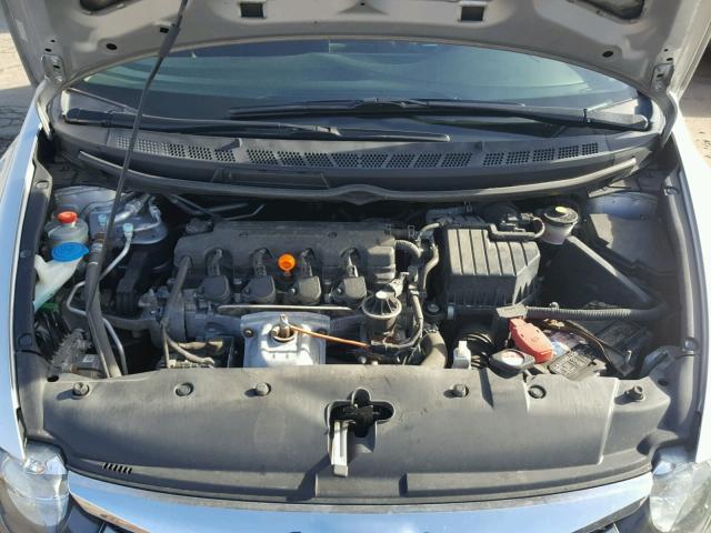 19XFA1F65AE059353 - 2010 HONDA CIVIC SILVER photo 7