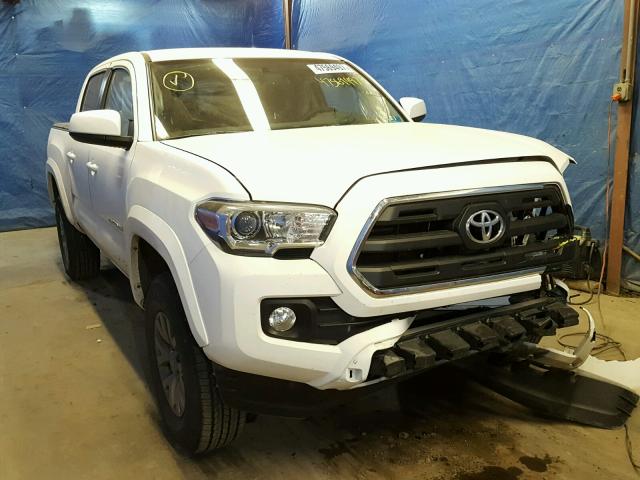 5TFCZ5AN8GX004356 - 2016 TOYOTA TACOMA DOU WHITE photo 1