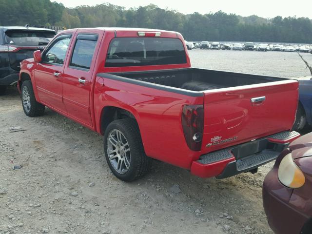 1GCDSCF94C8127858 - 2012 CHEVROLET COLORADO L RED photo 3