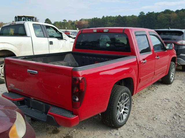 1GCDSCF94C8127858 - 2012 CHEVROLET COLORADO L RED photo 4