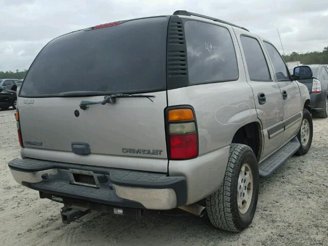 1GNEC13V84R284822 - 2004 CHEVROLET TAHOE C150 BROWN photo 4