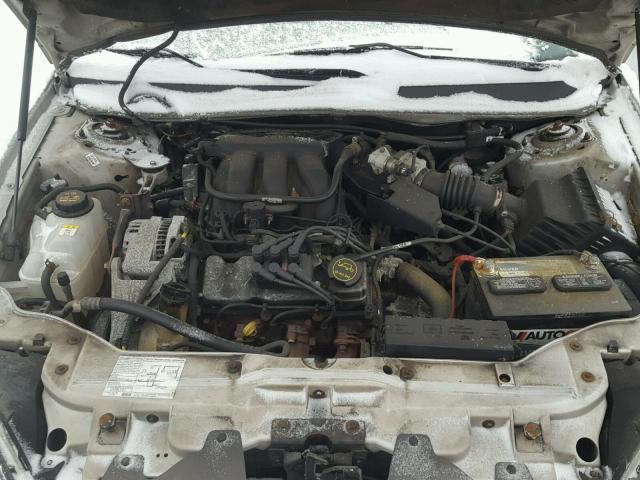 1FAFP53254G155551 - 2004 FORD TAURUS SE SILVER photo 7