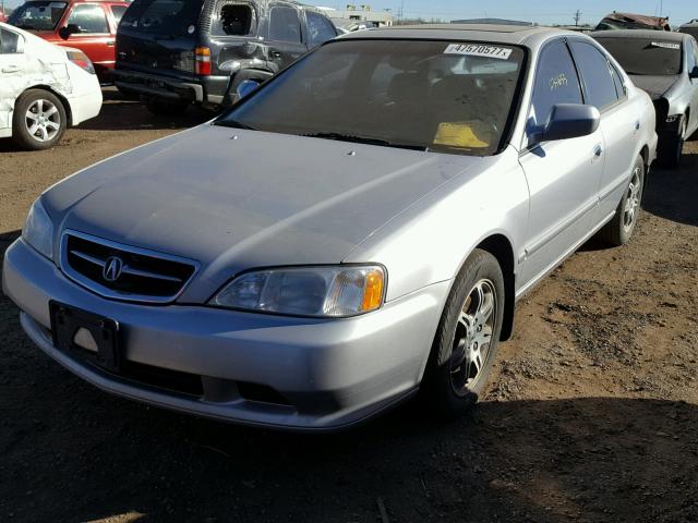 19UUA565XXA005615 - 1999 ACURA 3.2TL SILVER photo 2