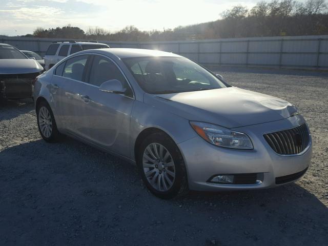 2G4GR5EK7C9133937 - 2012 BUICK REGAL SILVER photo 1