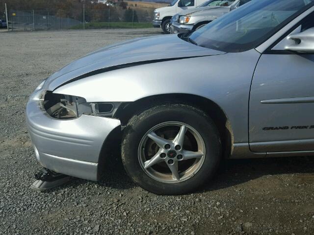 1G2WK52J32F156108 - 2002 PONTIAC GRAND PRIX SILVER photo 9