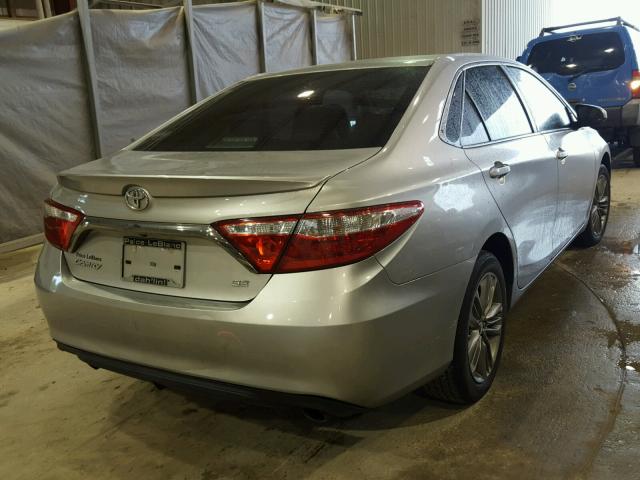 4T1BF1FK1GU515500 - 2016 TOYOTA CAMRY LE SILVER photo 4