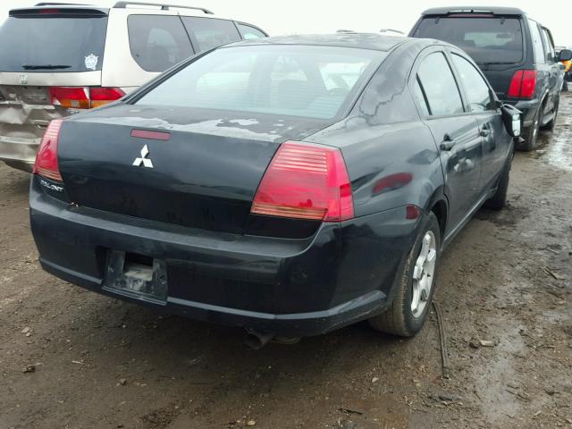 4A3AB26F06E021395 - 2006 MITSUBISHI GALANT DE BLACK photo 4