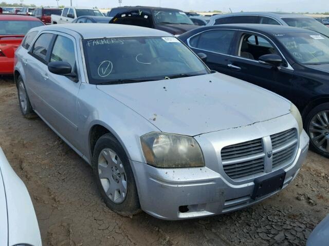 2D4FV47T66H122534 - 2006 DODGE MAGNUM SE SILVER photo 1