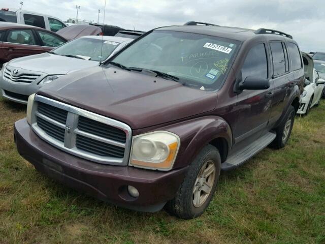 1D4HD48NX4F138715 - 2004 DODGE DURANGO SL MAROON photo 2