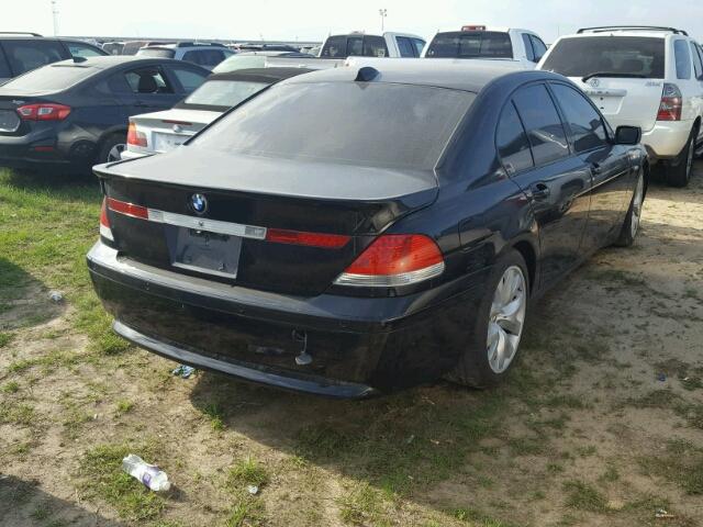 WBAGL63414DP69934 - 2004 BMW 745 I BLACK photo 4