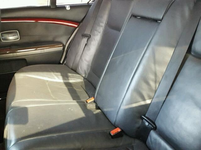 WBAGL63414DP69934 - 2004 BMW 745 I BLACK photo 6