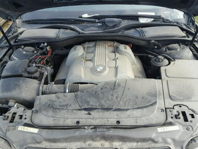 WBAGL63414DP69934 - 2004 BMW 745 I BLACK photo 7