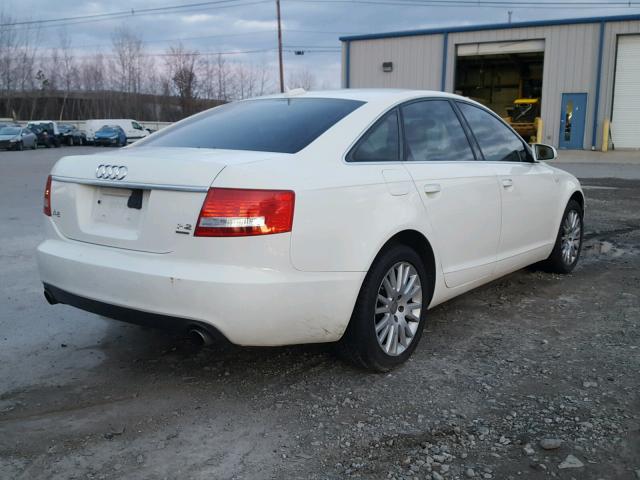 WAUDH74F06N115451 - 2006 AUDI A6 3.2 QUA WHITE photo 4