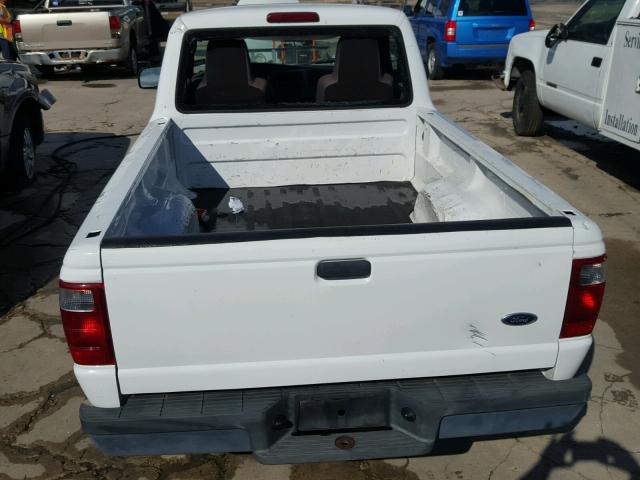 1FTYR10D64PB40004 - 2004 FORD RANGER WHITE photo 6