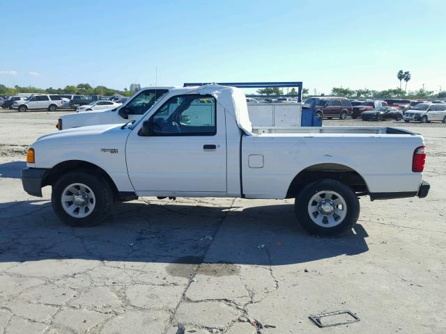 1FTYR10D64PB40004 - 2004 FORD RANGER WHITE photo 9