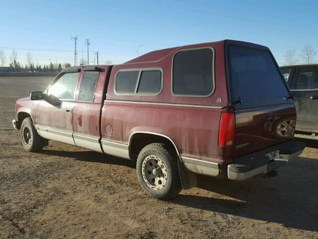 2GTEC19R2V1569609 - 1997 GMC SIERRA C15 MAROON photo 3