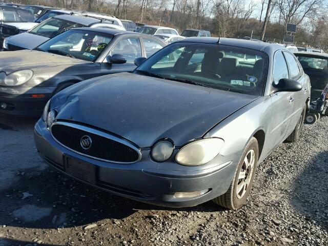 2G4WC532X51352327 - 2005 BUICK LACROSSE C GRAY photo 2