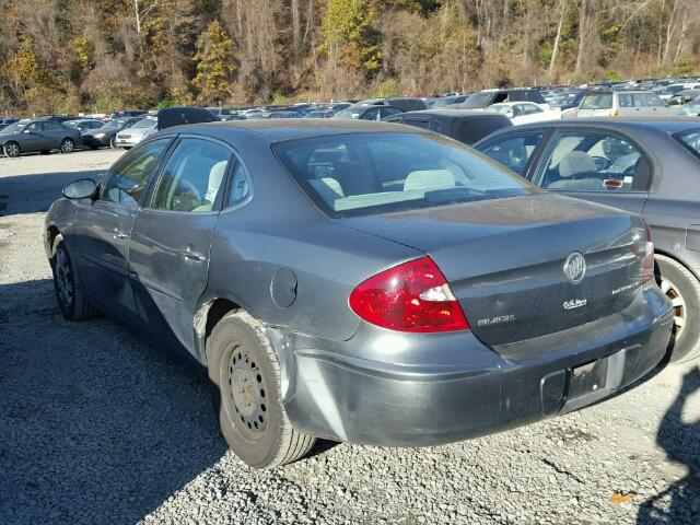 2G4WC532X51352327 - 2005 BUICK LACROSSE C GRAY photo 3