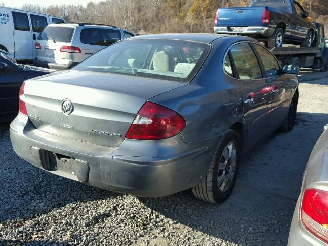 2G4WC532X51352327 - 2005 BUICK LACROSSE C GRAY photo 4