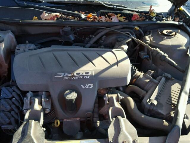 2G4WC532X51352327 - 2005 BUICK LACROSSE C GRAY photo 7