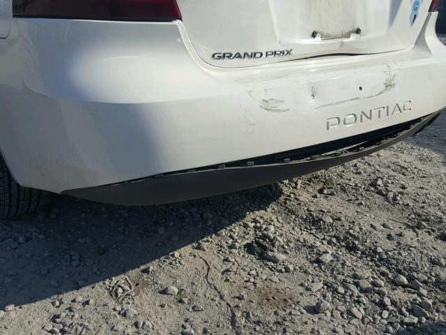 2G2WP552261145751 - 2006 PONTIAC GRAND PRIX 白色 照片 9
