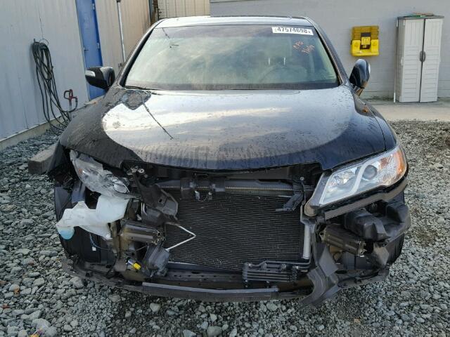 5J8TB3H39FL015094 - 2015 ACURA RDX BASE BLACK photo 9