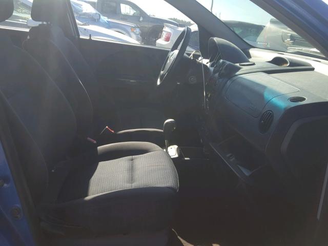 KL1TD66617B694994 - 2007 CHEVROLET AVEO BASE Көк фото 5