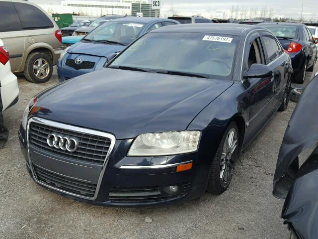 WAUMV44E37N000424 - 2007 AUDI A8 L QUATT BLACK photo 2