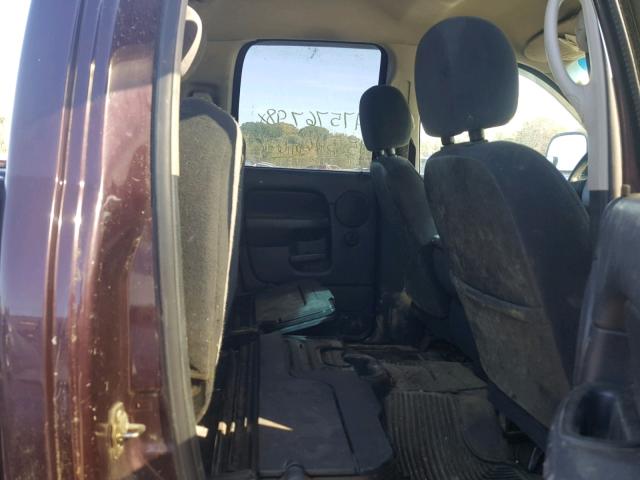 3D7KU28D34G101945 - 2004 DODGE RAM 2500 S MAROON photo 6