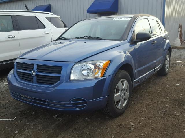 1B3HB28C77D198748 - 2007 DODGE CALIBER BLUE photo 2