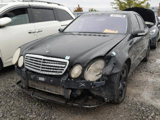 WDBUF26J66A839860 - 2006 MERCEDES-BENZ E 320 CDI BLACK photo 2