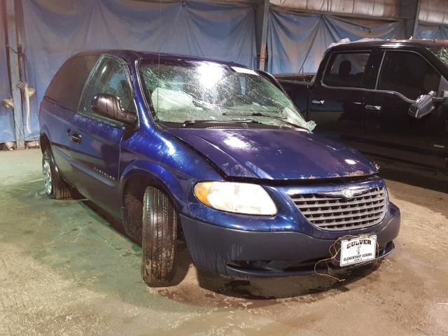 1C4GJ25341B234061 - 2001 CHRYSLER VOYAGER BLUE photo 1