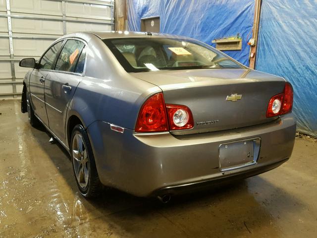1G1ZC5EB0A4120776 - 2010 CHEVROLET MALIBU 1LT GRAY photo 3