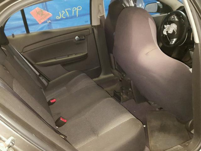 1G1ZC5EB0A4120776 - 2010 CHEVROLET MALIBU 1LT GRAY photo 6