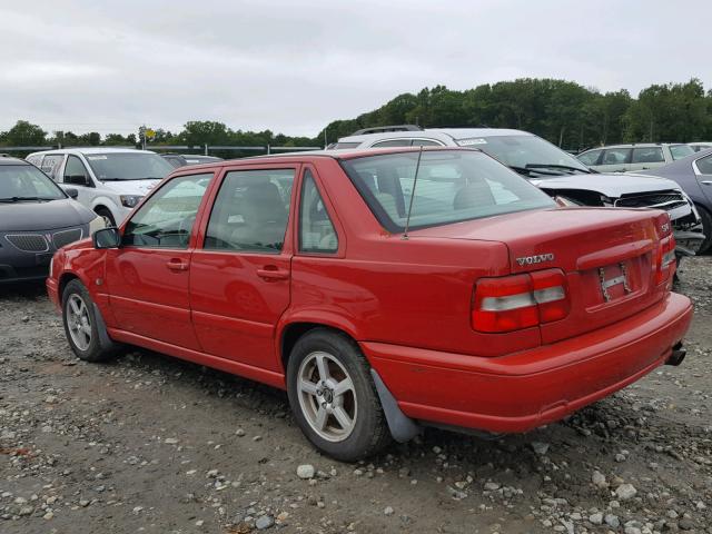 YV1LT56D6X2587633 - 1999 VOLVO S70 RED photo 3