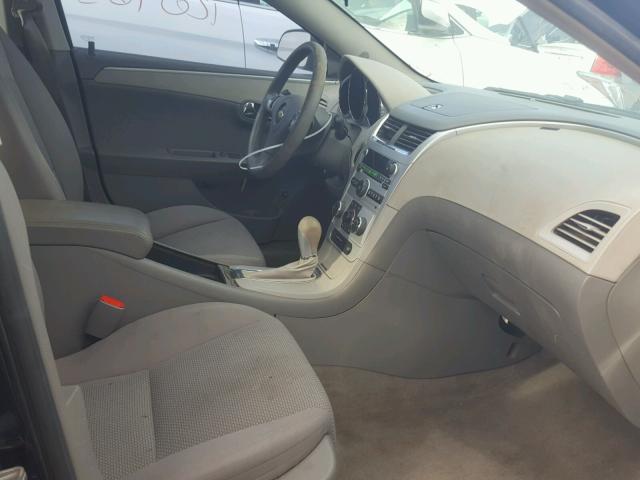 1G1ZH57BX9F188467 - 2009 CHEVROLET MALIBU 1LT BLUE photo 5