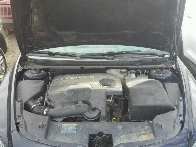 1G1ZH57BX9F188467 - 2009 CHEVROLET MALIBU 1LT BLUE photo 7