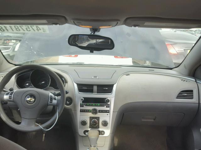 1G1ZH57BX9F188467 - 2009 CHEVROLET MALIBU 1LT BLUE photo 9