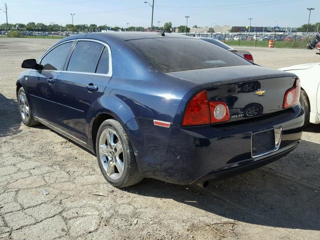 1G1ZH57B88F234862 - 2008 CHEVROLET MALIBU 1LT BLUE photo 3