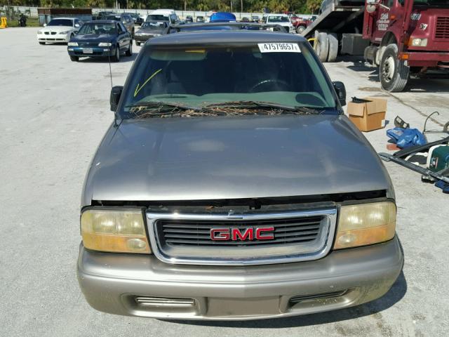 1GKCS13W7Y2142427 - 2000 GMC JIMMY BEIGE photo 9