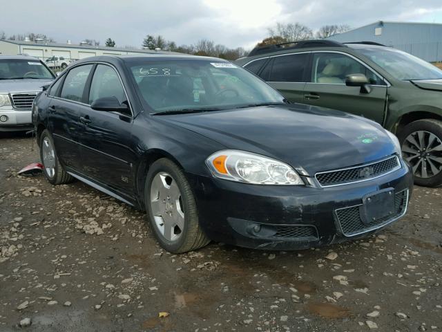 2G1WD57C391168303 - 2009 CHEVROLET IMPALA SS BLACK photo 1