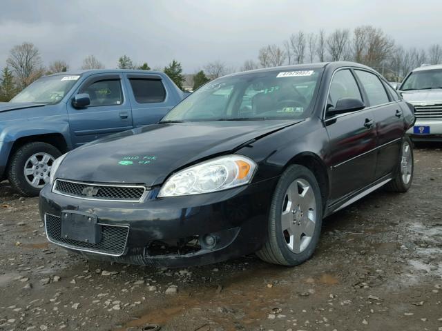 2G1WD57C391168303 - 2009 CHEVROLET IMPALA SS BLACK photo 2