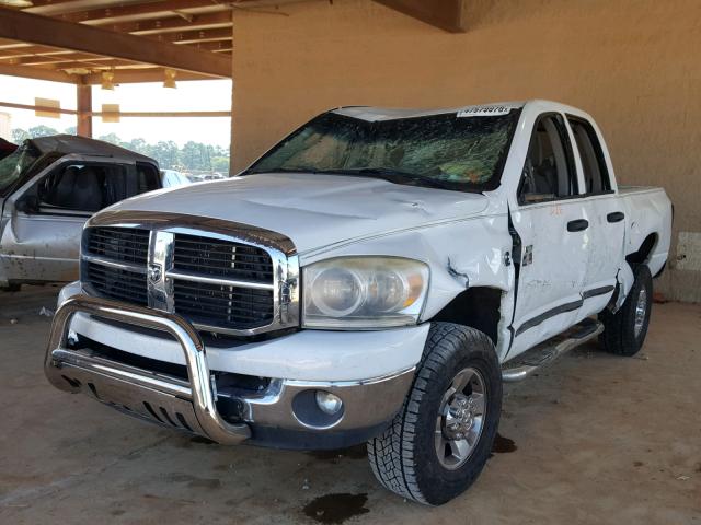 1D7KS28C27J535774 - 2007 DODGE RAM 2500 S თეთრი ფოტო 2
