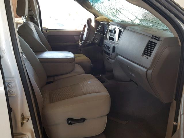 1D7KS28C27J535774 - 2007 DODGE RAM 2500 S თეთრი ფოტო 5