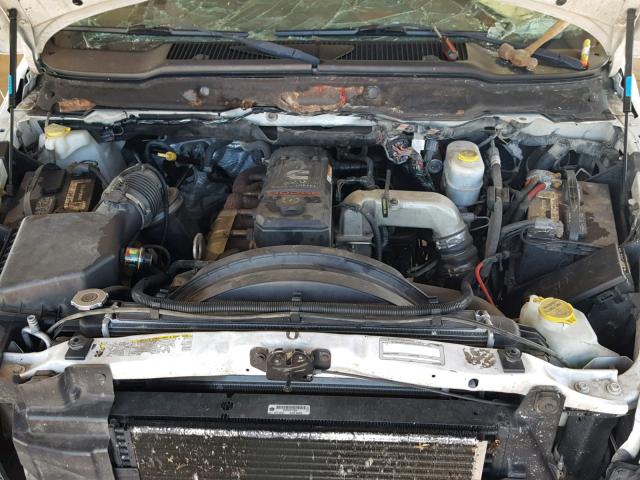 1D7KS28C27J535774 - 2007 DODGE RAM 2500 S თეთრი ფოტო 7