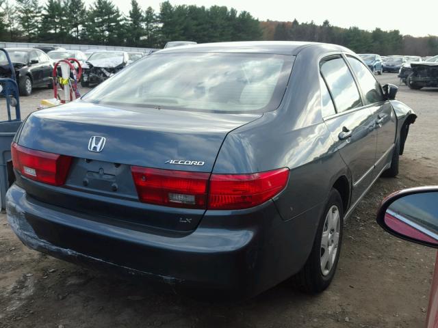 1HGCM56495A057342 - 2005 HONDA ACCORD LX GREEN photo 4