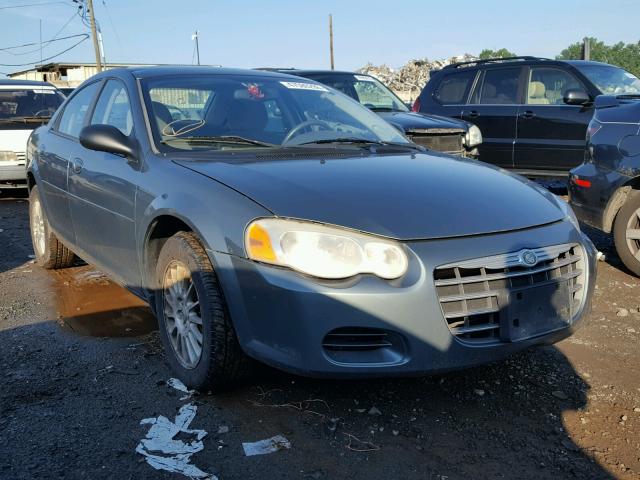 1C3AL46X85N514376 - 2005 CHRYSLER SEBRING GRAY photo 1